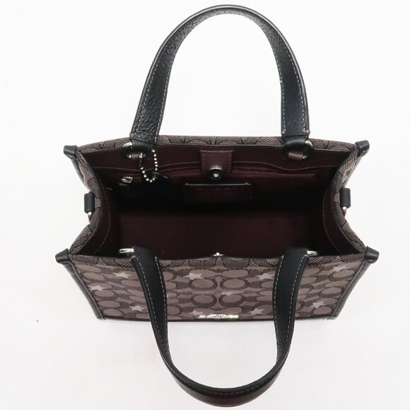 Coach NEW! Star Print Signature Jacquard Dempsey Tote w/Tags! - Picture 16 of 16